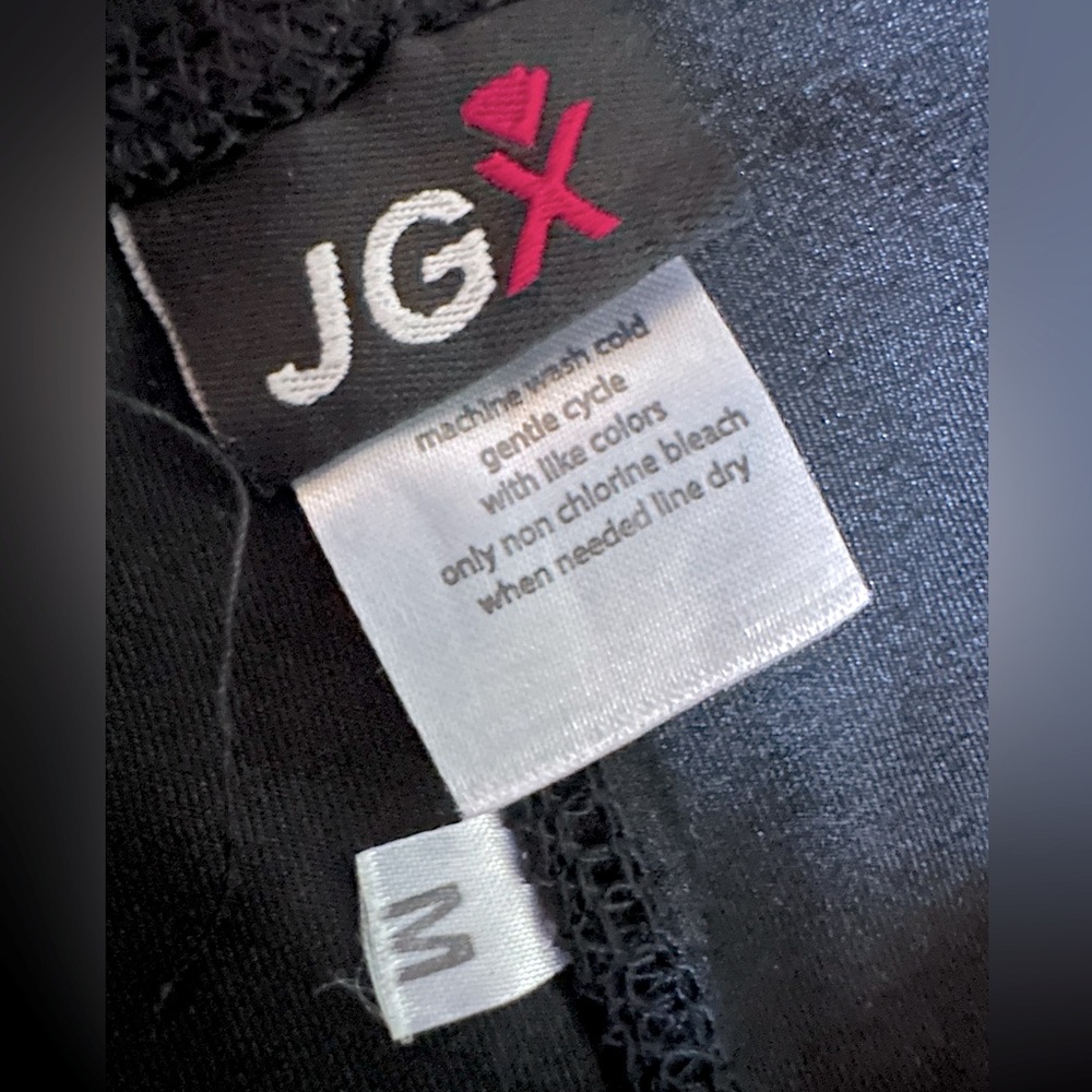 JGX Women Black Activewear Leggings Pants Size Medium - Picture 7 of 13